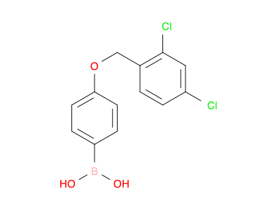 4-(2,4-二氯苯基甲氧基)苯硼酸图1