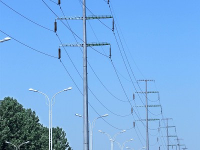 河北地脚螺栓 钢管杆厂家 电力钢杆 钢制电杆 电力钢管塔图3